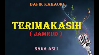 Terima Kasih Karaoke Jamrud Original Key [upl. by Gaskill]