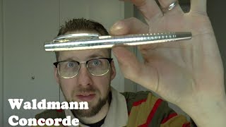 Waldmann Concord Fountain Pen Review [upl. by Hakon]