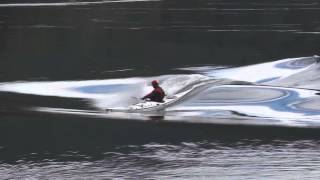 120925 Quadra Island sea kayaking  tide races [upl. by Fernande]