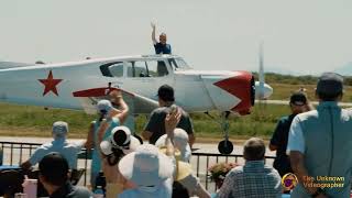 Boundary Bay Airshow  2024  Ross Granley  Yak I8T  4K [upl. by Ailelc]