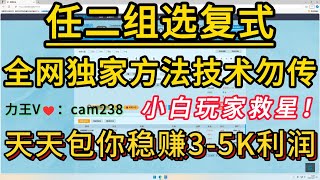 彩票 彩票赚钱 任二组选复式，全网独家方法技术，不要泄露出去，学会了包你天天稳赚3—5K利润，力王老师是小白玩家的救星，大家加我吧，带你年赚百万不是梦彩票分析 彩票技巧 [upl. by Nytsrik]