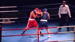 Eimantas Stanionis vs Evaldas Petrauskas 2013 year Baltic boxing championship final  69 kg [upl. by Ahsad]