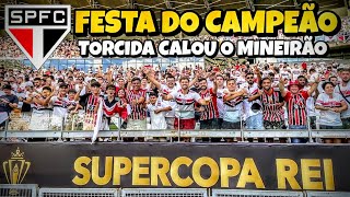 🥳 FESTA DA TORCIDA DO SÃO PAULO CAMPEÃO da SUPERCOPA DO BRASIL [upl. by Ulani730]