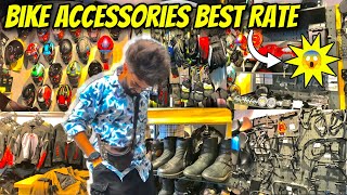 Bike Accessories Best Rate  Helmets Riding Gears Accessories viralvideo bikeaccessories [upl. by Aliled795]