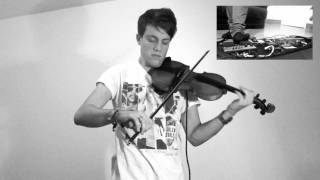 Teardrop  Massive Attack Violin Loop Cover  Joel Grainger [upl. by Vassell]