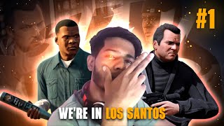 New Gangster in los Santos  GTA V Gameplay 1 [upl. by Melanie]