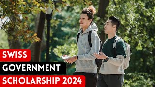 How to apply for Swiss Government Excellence Scholarships 2024 [upl. by Enytsuj]