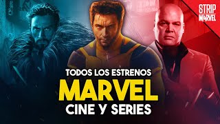 🚨2024🚨 TODOS los ESTRENOS de MARVEL Cine y Series ¡Deadpool 3 Venom 3 Kraven XMen… [upl. by Einahteb]