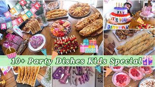 Kids Special Birthday Party Food Preparation With Me  Jhat Pat Party Food Menu [upl. by Leanor198]