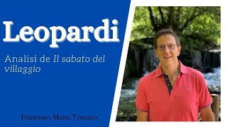 Leopardi analisi de «Il sabato del villaggio» [upl. by Lewls]