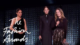 Clare Waight Keller for Givenchy  British Designer of the Year Womenswear Award [upl. by Medeah]