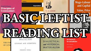 The Only Leftist Reading List Youll Ever Need lol [upl. by Eedeed149]