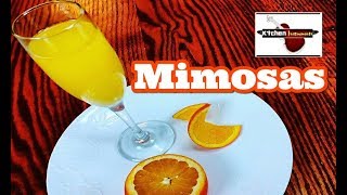 How to Make AMAZING Mimosas Mimosa Recipe  Kitchen Instruments [upl. by Spalding]