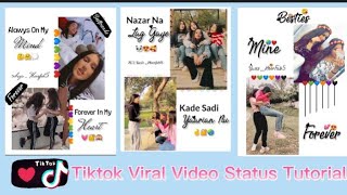 How To Make Bestfriend Video Editing Tutorial  Tiktok Friendship Editing Tutorial  EditingHeerfab5 [upl. by Llertnahs514]