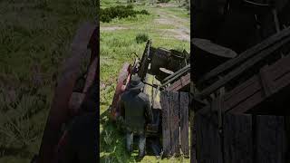 100 players crossed this road and missed this chest  RDR2 [upl. by Cheslie]