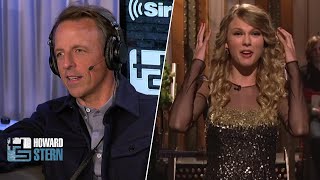 Seth Meyers Gives Props to Taylor Swift for Writing Her “SNL” Monologue [upl. by Alfeus]