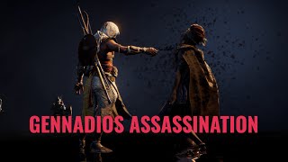 Gennadios Assassination Mission  Finish Akra Garrison Quest  Assassins Creed Origins [upl. by Tamiko209]