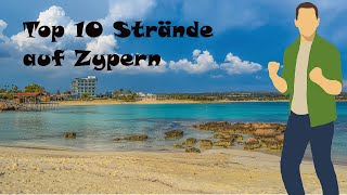 Die 10 schönsten Strände auf Zypern  Top 10 Strände auf Zypern [upl. by Torr905]