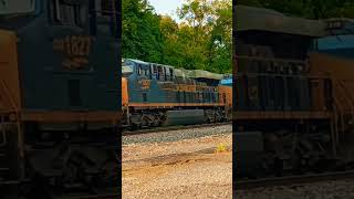 82424 BampO Heritage Unit trails 3x4 on E784 at Point of Rocks MD shorts short shortvideo video [upl. by Ecyrb]