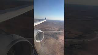 Descending over namibia into windhoek in airbusa330 [upl. by Nevai916]