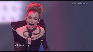 Rona Nishliu  Suus  Albania  Live  Grand Final  2012 Eurovision Song Contest [upl. by Durst556]