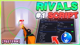 OVERPOWERED NEW RIVALS SCRIPT HACK AIMBOT RAGESILENT AIM SKIN CHANGER  MORE  PASTEBIN [upl. by Panther]