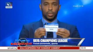 Sports This Morning UEFA Champions League Draws Concluded [upl. by Baggott]