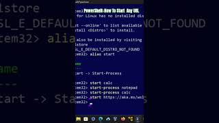 PowerShell How To Start Any URL [upl. by Cristy]