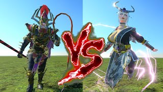 Rakarth VS Miao Ying Total War Warhammer 3 [upl. by Winnick]