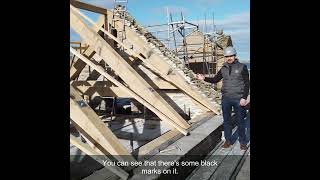 New Trusses for Welsh Slate Roof [upl. by Arretak]