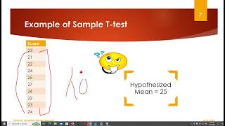 Video 99 Sample Ttest Day 1 [upl. by Navanod]