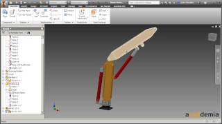 tutorial Restricción angular de ensamble con límites en Autodesk Inventor [upl. by Hyacintha134]