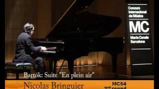 Nicola Bringuier 12 Bartok Suite En plein air maria canals [upl. by Okier379]