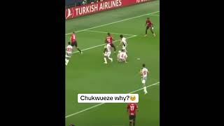 Samuel Chukwueze of AC Milan acmilan football soccer [upl. by Bernstein]