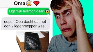 20 Berichtjes Tussen Oma en Opa👵😂 [upl. by Bury]