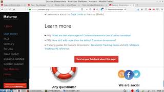 What are custom dimensions in matomo analytics [upl. by Adnuhsor]