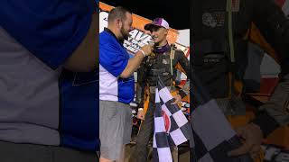 Llogan Crisafulli winner at Brewerton Speedway 83024 [upl. by Leslee]