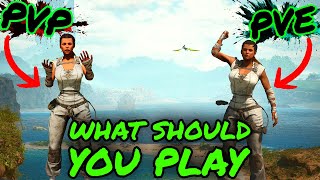 Should You Play PVP or PVE in Ark Survival Ascended PVEPVP Explained and 20 ProsCons [upl. by Rainer]