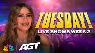 Performing TONIGHT  AGT Live Shows Week 2  AGT 2023 [upl. by Roid]