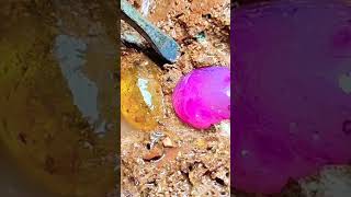 Pink and Golden stone  Short  video [upl. by Resay721]