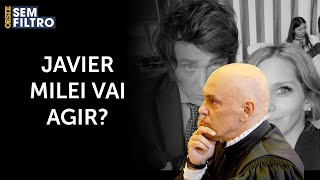 Aliada de Milei reage à prisão de brasileiros asilados pelo 81 [upl. by Vickey652]