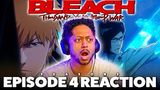 VOLL STERN DICH URYU VS SHIKAI ICHIGO Bleach Thousand Year Blood War Season 3 Episode 4 REACTION [upl. by Itirp]