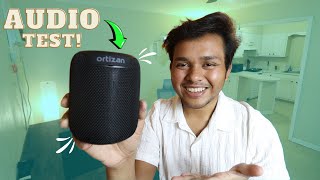 Ortizan 15W Bluetooth Speaker Audio Test [upl. by Arrehs]