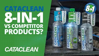 Cataclean 8in1 vs Competitor products [upl. by Tamah409]