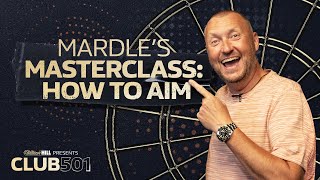 Wayne Mardles Masterclass How to AIM in darts [upl. by Esiahc]