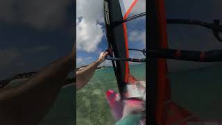 Windsurfing freestyle POV [upl. by Yrtnahc]