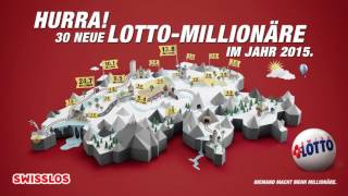 Swisslos Swiss Lotto  Niemand macht mehr Millionäre [upl. by Yaakov]