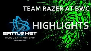 Team Razer Highlights from the Battlenet World Championship [upl. by Einahpats]