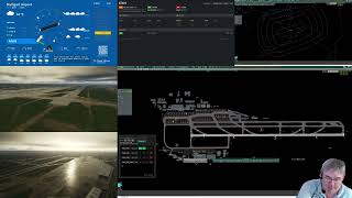 ATC  Stuttgart Ground  VATSIM  4k [upl. by Elletsyrk798]