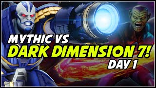 Mythic Section Of Dark Dimension 7 Is Intense  Doom Is Clutch  Marvel Strike Force [upl. by Eldoria]